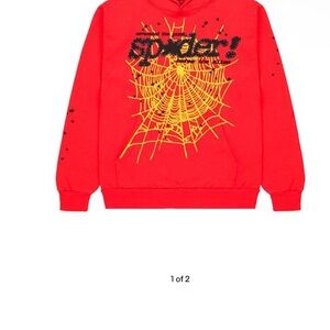 Spider Red Crewneck Sweater